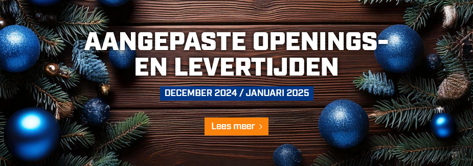 Aangepaste openingstijden feestdagen